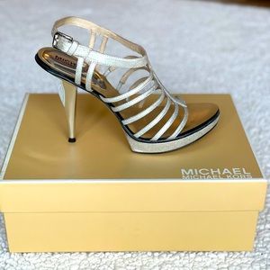 MK Metallic Shoe